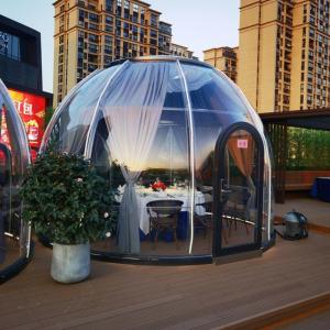 Quality Outdoor Geodesic Tent Manufacturers Price Glamping Luxury Prefab Homes wholesale