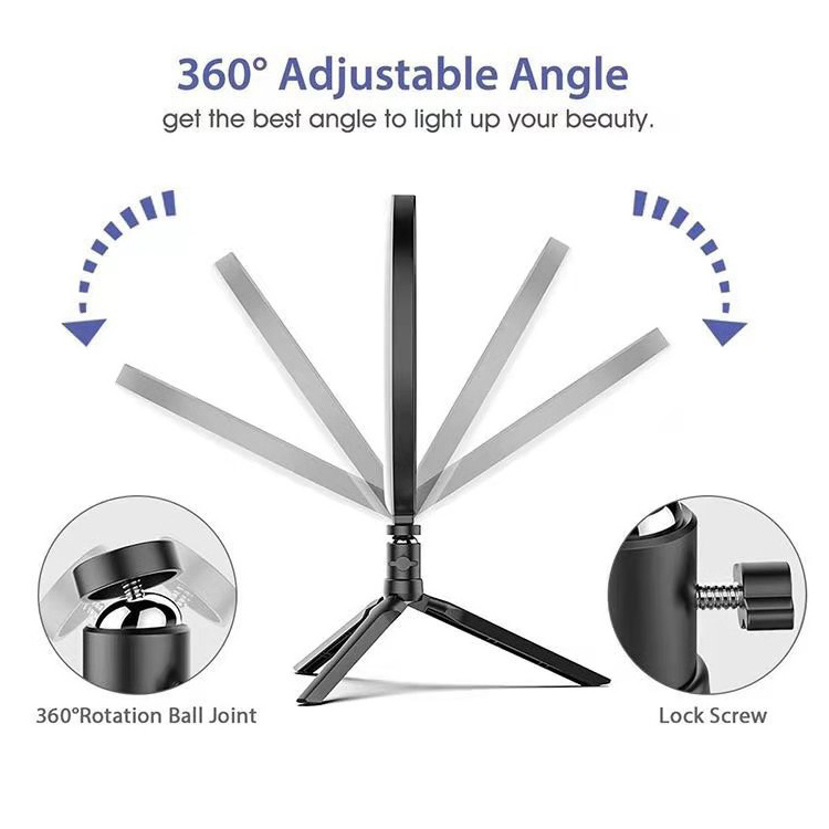 1.8 kg Soft LED Circle Ring Light with PORTABLE Convenience Elevate Your Live Show
