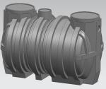 1200L Septic Tank Mold High Tensile Strength Oxidation Resistance