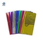 Garment Packaging Material PVC Decorative Film Made of PET Material in Silver
