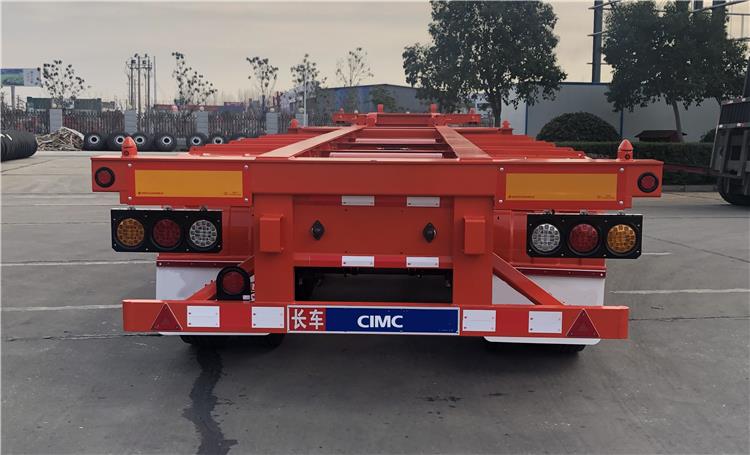12m 40ft Multi Function Skeleton Semi Trailer for Sale-CIMC Trailers