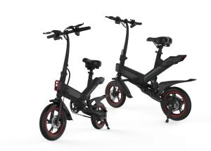 Quality 12 Inch Adult Folding Electric Bike 36V 10AH 350W Lithium Battery Powered wholesale