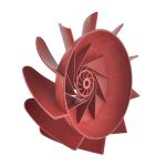 Delrin Plastic Fan High Precision Plastic Injection Molding Services