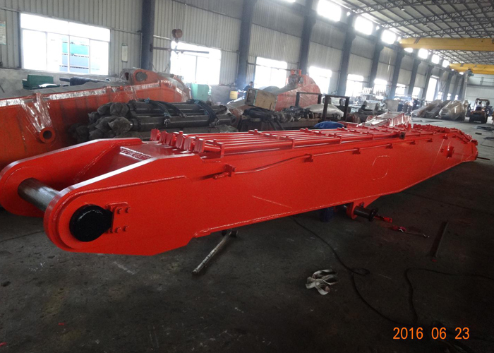 Excavator Spare Parts 22 Meter High Reach Demolition Boom For Doosan DX520 Excavator