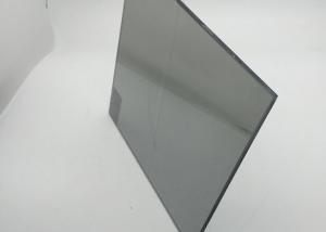 Quality Acid Resistant 4mm Tempered Glass , Black Smoked Glass Size Customized wholesale