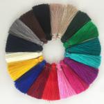 Colorful cotton chinese tassels trimming fringe for car graduation cap