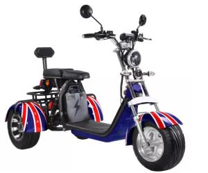 Quality EEC Citycoco Tricycle 3 Wheel Electric Scooter 2000w 1000w 1500w wholesale