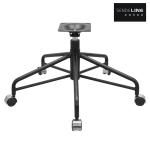 Lightweight Iron Office Chair Base Replacement with 2.15kg Weight 640mm Diameter