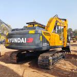 Middle 22T Used Hyundai 220 9s Excavator Korea Imported Cylinder Digger Machine