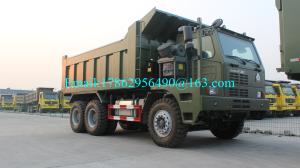 Quality HOWO WD615.47 6x4 Mining Dump Truck With HW19712 Transmission ZZ3257N3847A wholesale