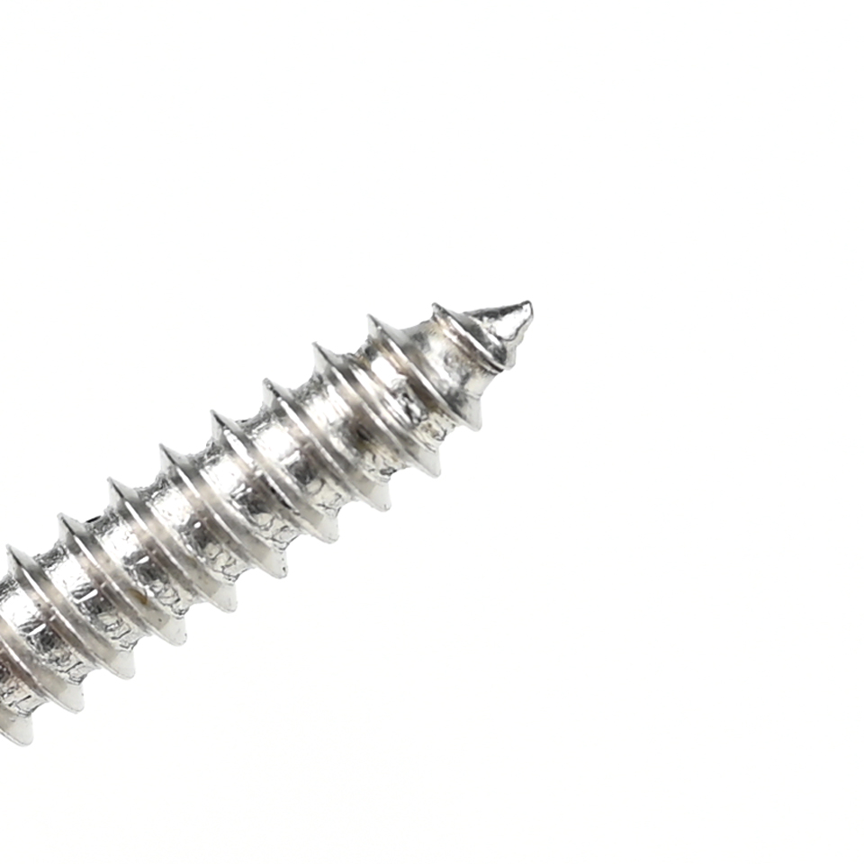 100% QC Tested 304 Stainless Steel Pan Head Self Tapping Screw 8 X20 with Square Drive