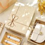Solid Color Christmas Rigid Gift Packaging Box Cardboard Paper Packaging Box