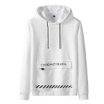 Customized Street Knitted Zip Up Hoodie XXXL With Custom Logo