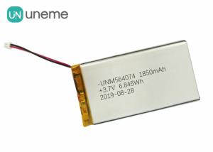 Quality 1C 3.7V 1850mAh Lithium Polymer Cells 564074 for Medical Beauty Equipment wholesale