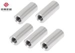 Construction Couplers DIN 315 Standard , Round Steel Rebar Connector ISO9001