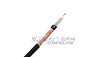 Quality 23 AWG BC Conductor RG59 B/U CCTV Coaxial Cable Solid PE 95% CCA Braid wholesale