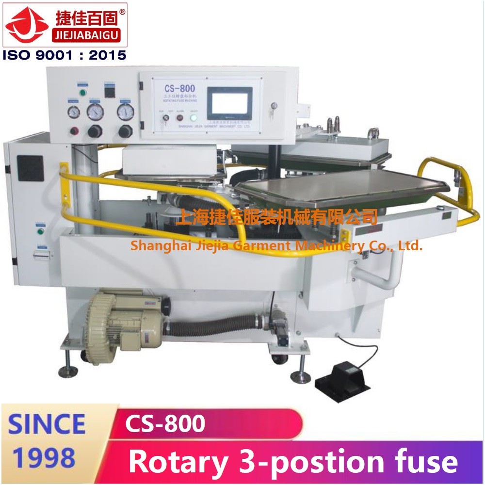 Rotary Fusing 380V Shirt Pressing Machine Water Cool