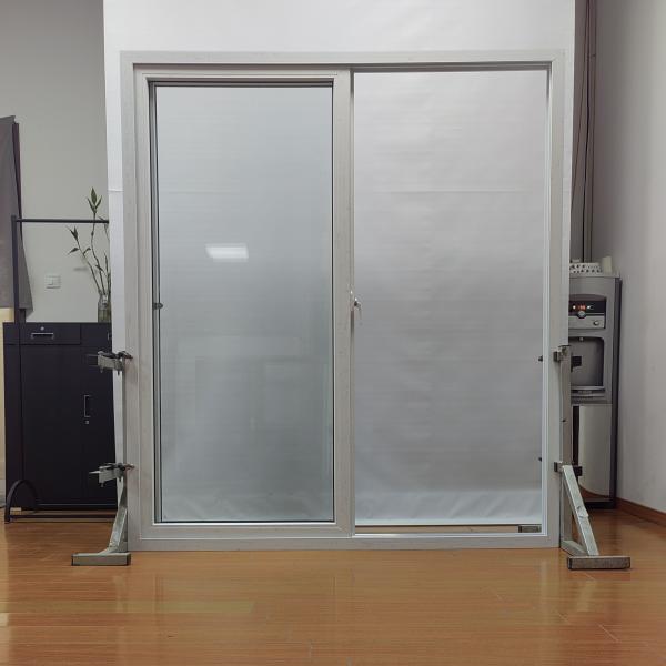 Double Tempered PVC Sliding Glass Doors Customizable Pvc Glass Sliding Door