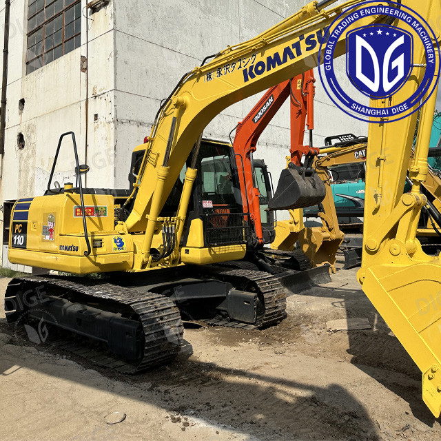 Slightly used USED PC110 excavator with Dynamic load management system