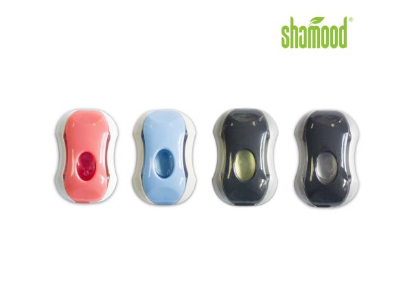Square Novelty Car Air Fresheners Cute Car Air Fresheners Vanilla Blue linen 7ML