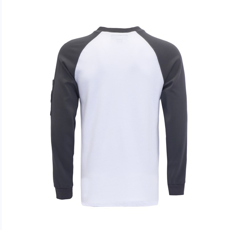 Arc Rated Working 7 Oz Fr Henley Shirt Two Tone