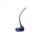 Slef Lock Waterproof Male Plug , M20 Marine Wire Connector Plug