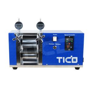 Quality Pouch Cell Battery Electrode Rolling Press Machine with Digital Micrometer wholesale