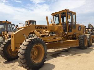 Quality High Speed CAT Old Motor Graders , Road Maintainer Grader 14G With 3 Shrank Ripper wholesale