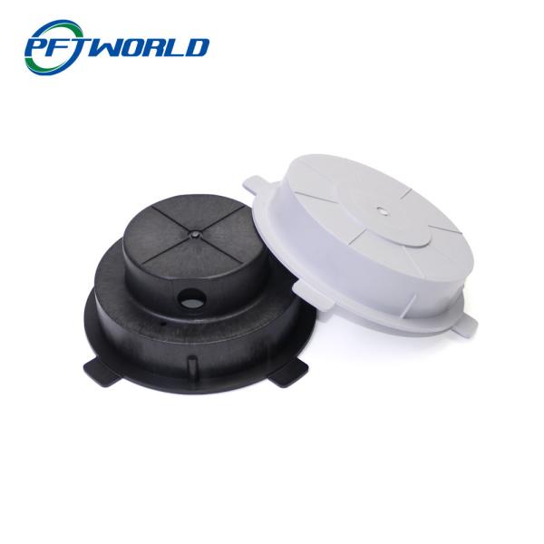 Industry Plastic Injection Moulding Parts Hexagon Socket Screw Black Plastic