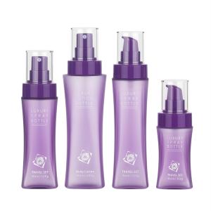 Quality Portable PET Frosted Lotion Cosmetic Spray Bottle Package 200ml wholesale