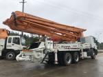 37 Meter 290KW Second Hand Pump Truck 2008 Year Heavy Duty white