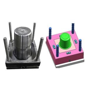 S55C Paint Bucket Mould 5CrNiMo 40Cr Plastic Injection Mould Making