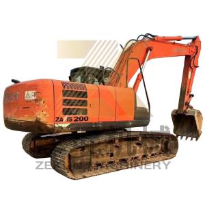 Quality Secondhand Hitachi ZX200-5G 20Ton Excavator Japan Original Painting wholesale
