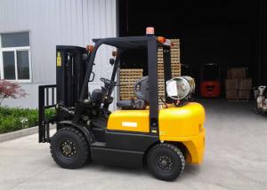 Quality Dual Fuel Forklift Industrial Forklift Truck , 3000MM Lifting Height Propane Tank Forklift wholesale