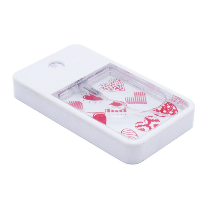 Blank Sublimation Plastic Scent Bottle With Metal Insert Custom Perfume Bottle For Sublimation Heat Transfer Printing