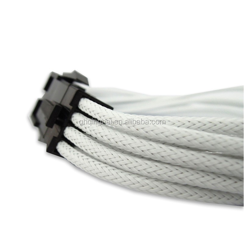 Sleeved Male to Female 8 Pin PCIE Extention Cable
