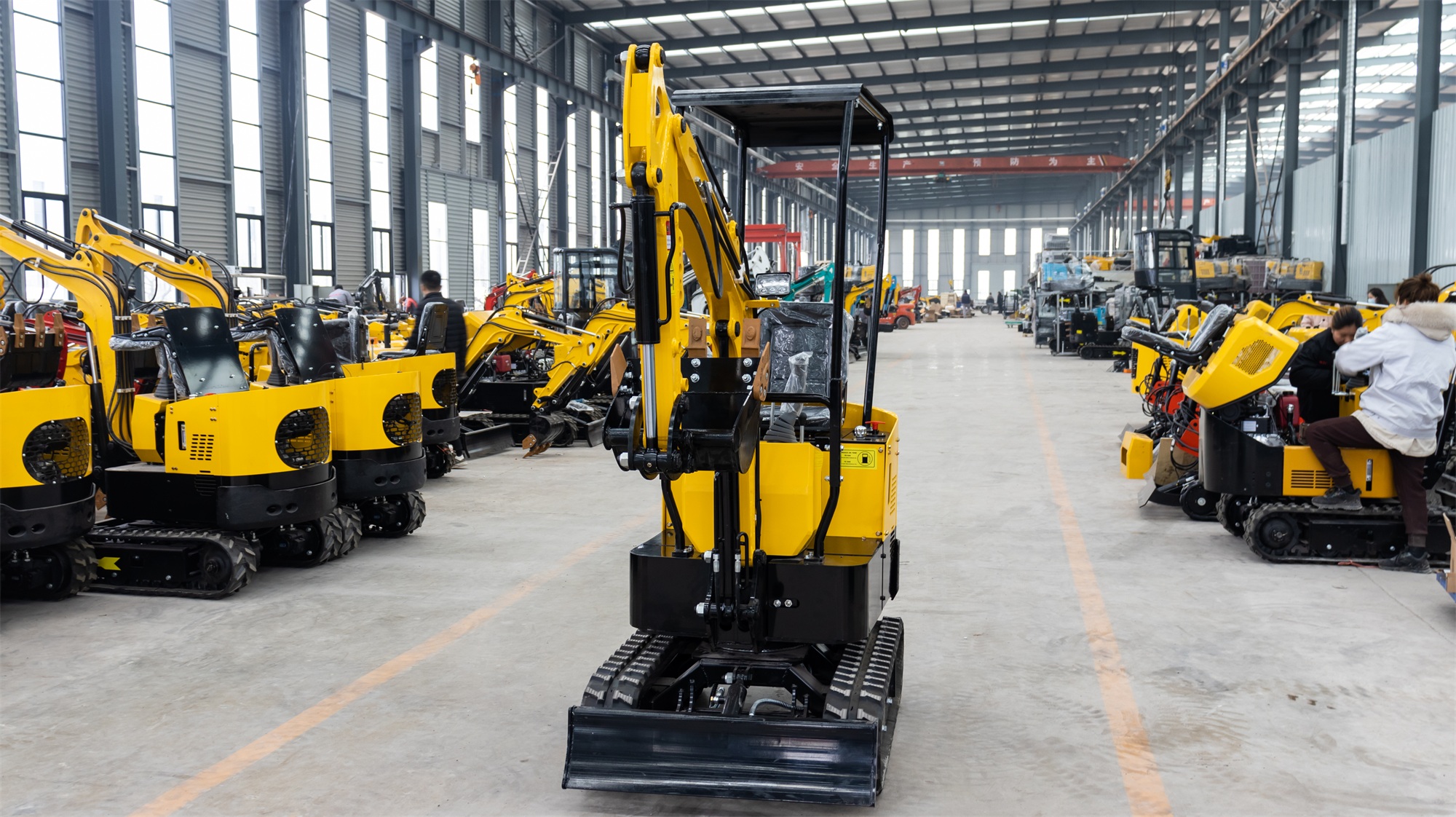 1 Ton Yanmar Mini Excavator with Long Lifetime and Customized Hydraulic Cylinder