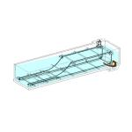 SS304 Chain Plate Sludge Scraper System 18m length Sewage Treatment Plant