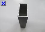 100 * 50 Thickness 3.0mm Aluminum Tube Profiles Square Design For Curtain Wall