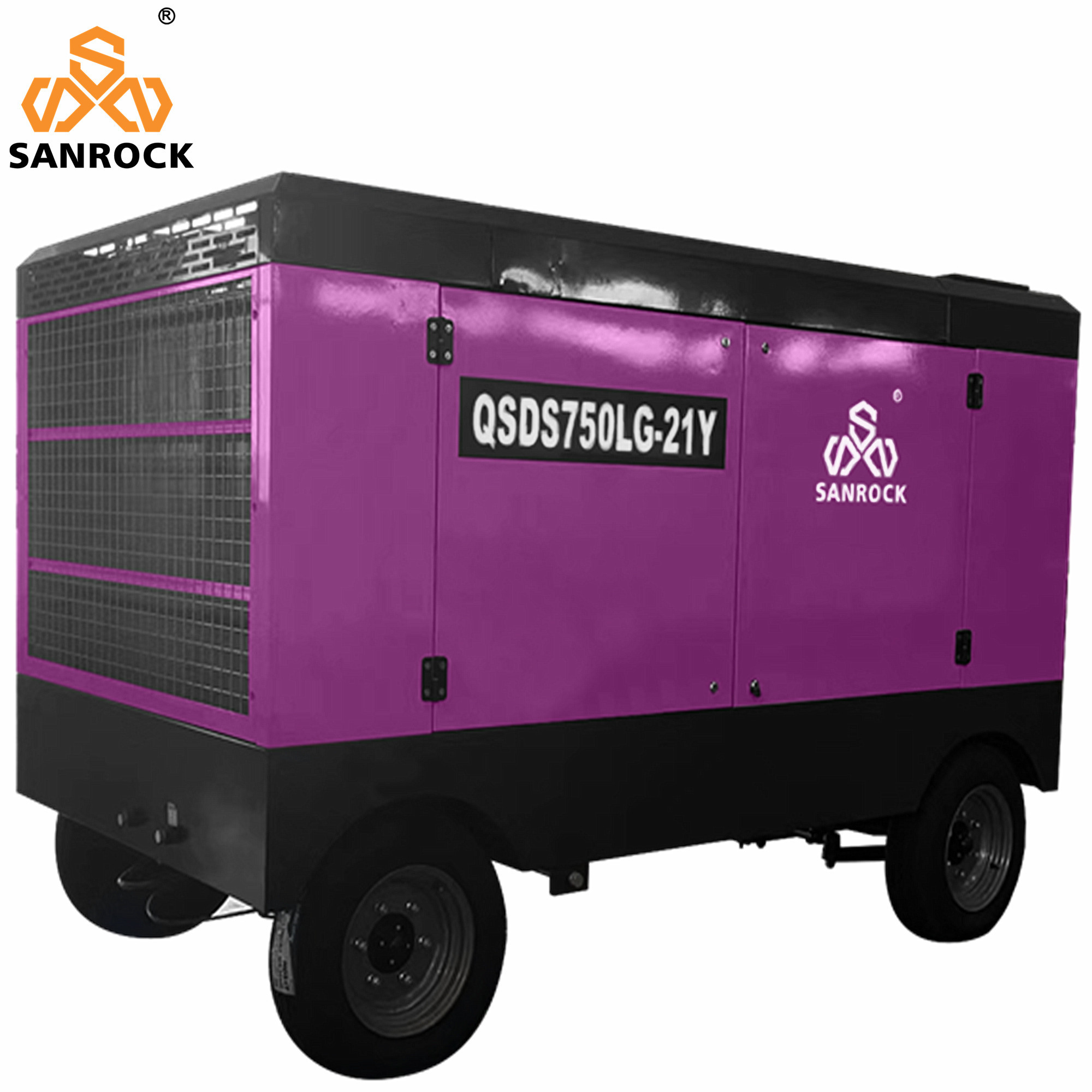 High Pressure Mining Screw Air Compressor Machine