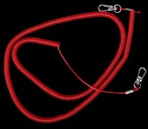 Quality Kayak fishing rod paddle leash for canoes boats bungee velcro paddle board red long tether wholesale