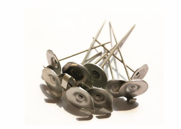 Cheap Galvanized Steel Heat Shield Blankets Dome Cap Lacing Anchor Pins for sale