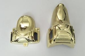 Quality Model 5# Pale Gold PP Virgin Casket Corners wholesale