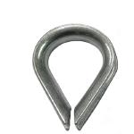 Carbon Steel Wire Rope Galvanised Thimbles For Steel Cable M4 - M28