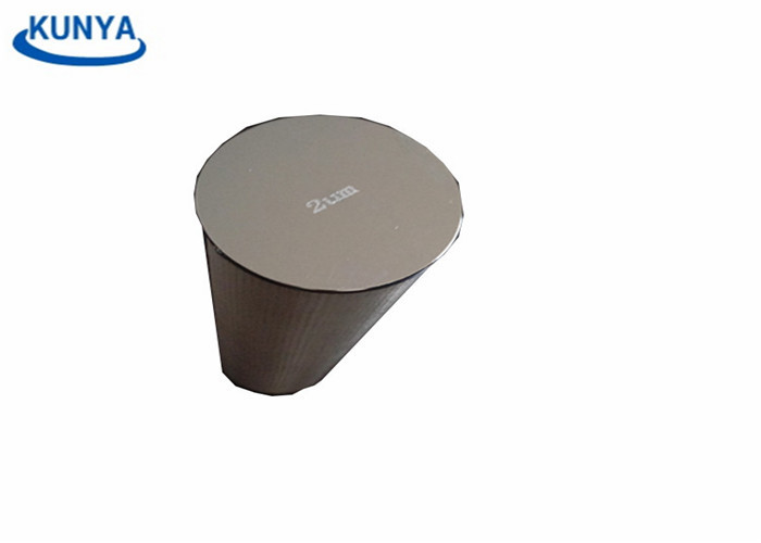 12mm Round Perforated Metal Mesh Cylinder 1um Glass Fiber Wire Mesh Tube