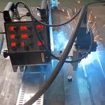 Electric Current DC Straight or Flexible Track Tank Welder for Tank Construction