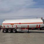 3 Axle 42000 45000 Liters Aluminum Carbon Steel Oil Tanker Fuel Tank Semi