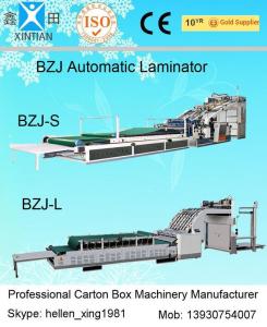Quality Corrugated Sheet Automatic Laminating Machine Feeding Size 1600 x 1100mm wholesale