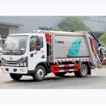 120HP Carbon Steel Garbage Truck Remote Control Garbage Truck