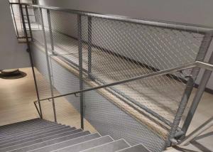 Quality Flexible Stainless Steel Stair Rope Mesh For Balustrade SS304 2.0 MM Wire wholesale